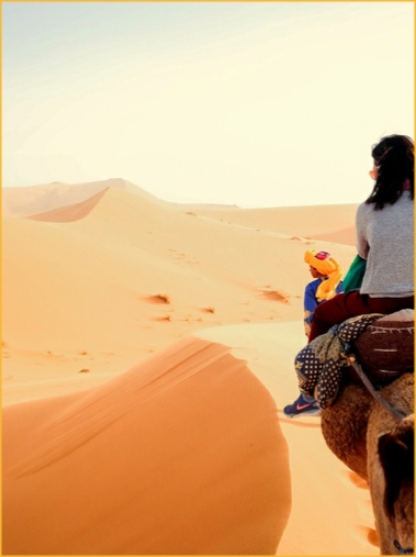 Camel Trek and night in camp