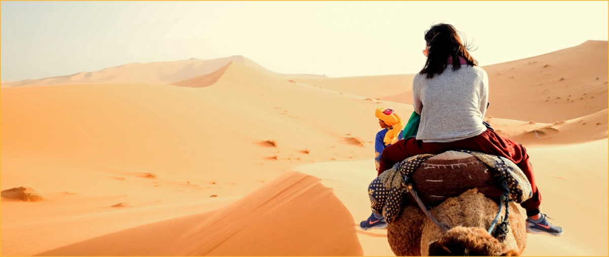 Camel Trek and night in camp