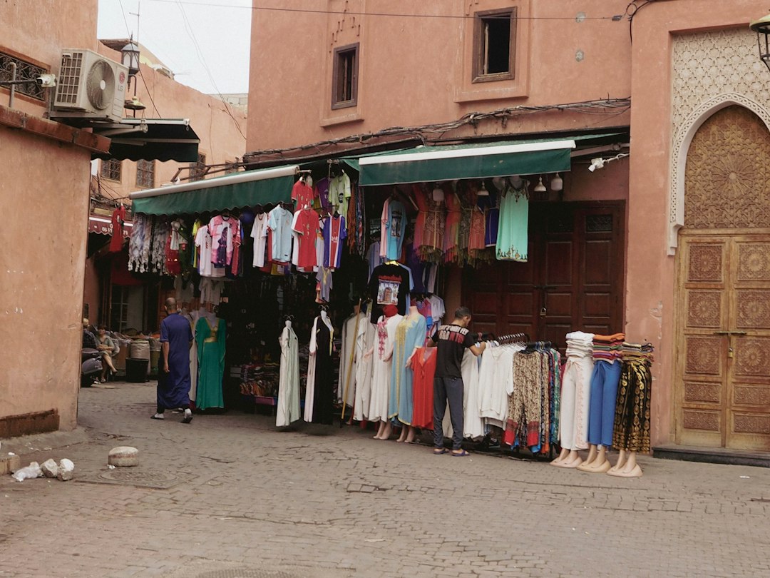 Traditional architectural details in the Fes medina